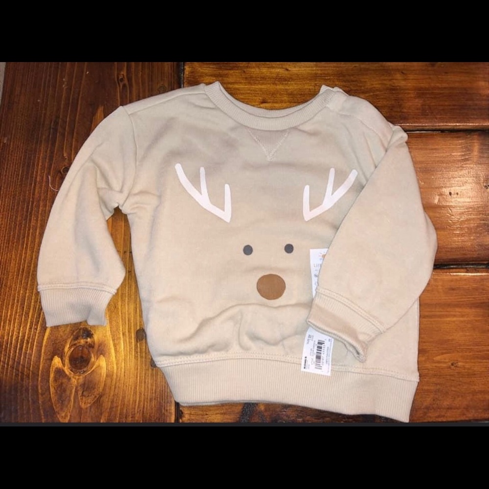 Little Co sold out reindeer toddler pullovers sizes 3m-5t